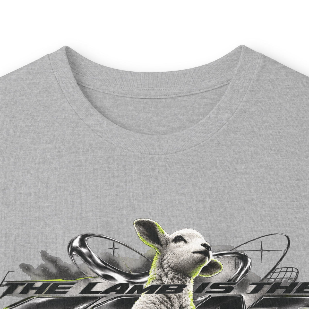 THE LAMB IS THE GOAT (Grey)